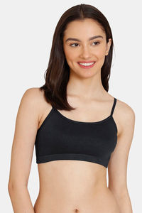 Zivame Girls Double Layered Non Wired Full Coverage Slip-on Beginner Bra (Pack of 2) - Multicolor — thumbnail 5